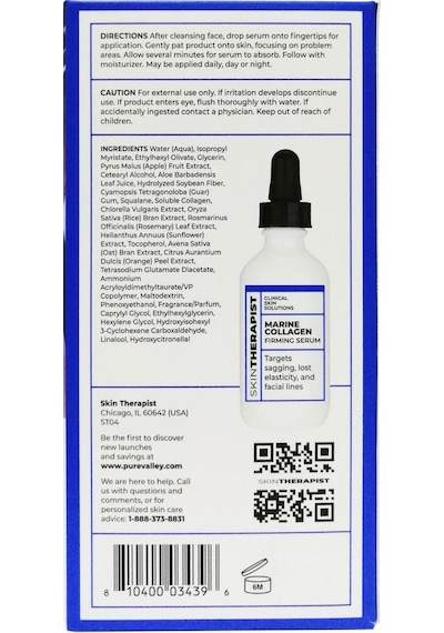 Skin Therapist Marine Collagen Sıkılaştırıcı Serum 52 ML