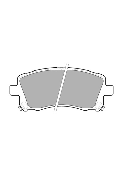 Delphi Lp1663 Fren Balatasi Ön Subaru Forester. Impreza. Legacy. 539582422