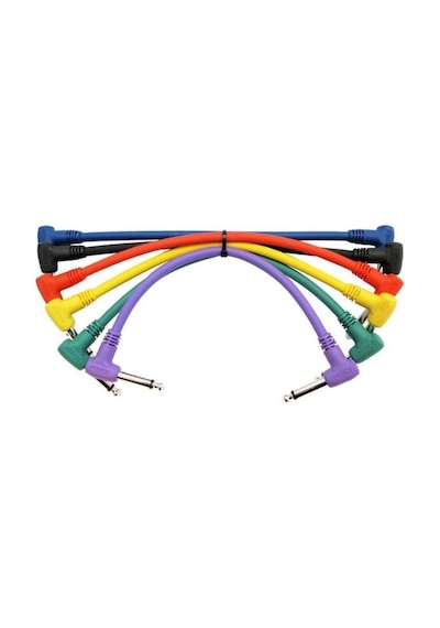 Kırlın I6-243-0.15M-6Colors 6Lı Pedal Ara Kablo