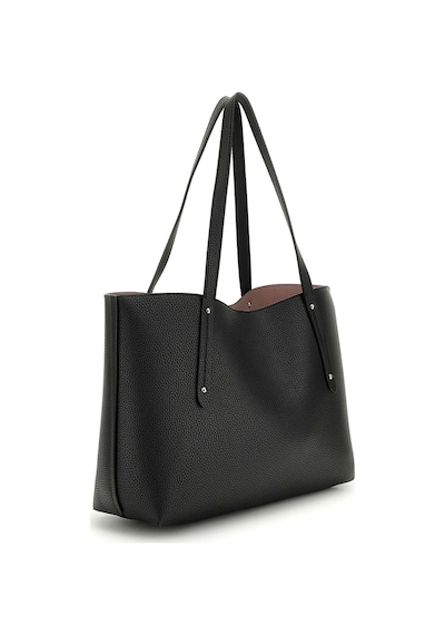 Guess Kadın Brenton Tote Omuz Çantası - Siyah Siyah