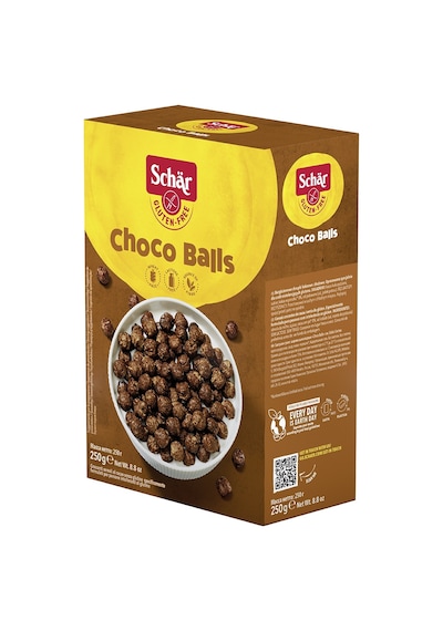 Schar Choco Balls Glutensiz Çikolata Kaplı Mısır Gevreği  5 x 250 G