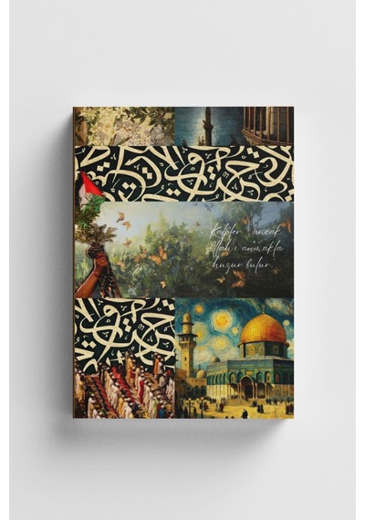Ümmet Coğrafyası Serisi 5 Aynı Kıbleye Yönelmek Bullet Journal A5 Noktalı Defter Çok Renkli