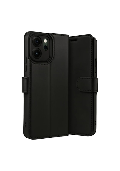 Oppo Reno 14f Trend S Plus Kapaklı Kılıf - Siyah 0.2M-Çok Renkli