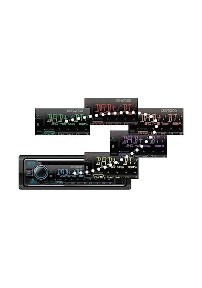 Kenwood Kmm-bt358 3 Anfi Çıkışı Bluetooth'lu Oto Teyp Kenwood Türkiye Garantili