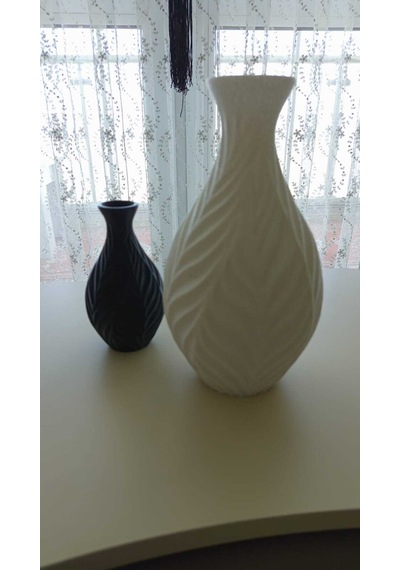 Fısıldayan Yapraklar Dekoratif Vazo 25 CM
