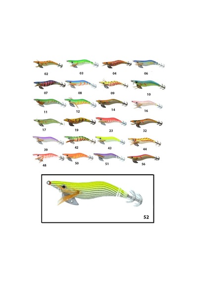 Captain 3017 Kalamar Zokası 10cm Wanted UV Squid Size 2.5