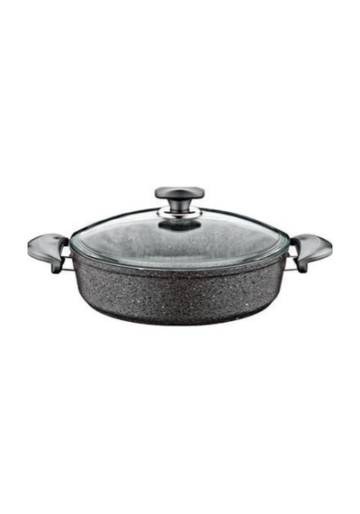 Oms Gr202 Granit Gri Tencere 26 CM