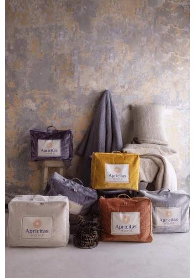 Apricitas Basic Softly Terracotta Tek Kişilik Yorgan Uyku Turuncu