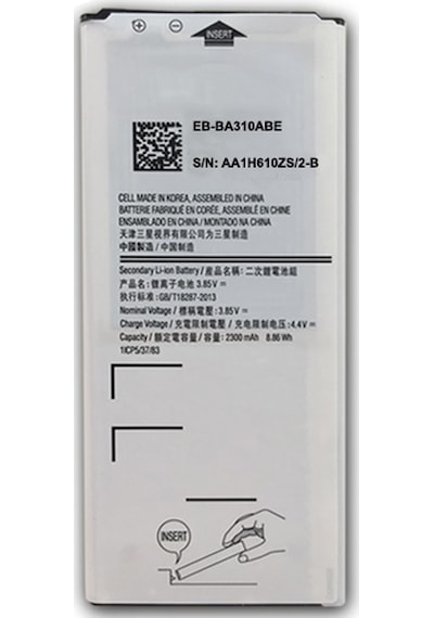 Ally Sm Galaxy A310 A3 2016 Eb-A310Abe Pil Batarya