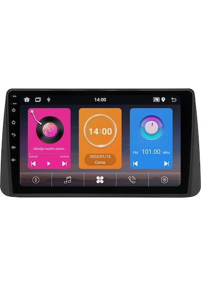Fiat Egea Cross Android Multimedya Sistemi 2015-2023 Crv-4106xaa
