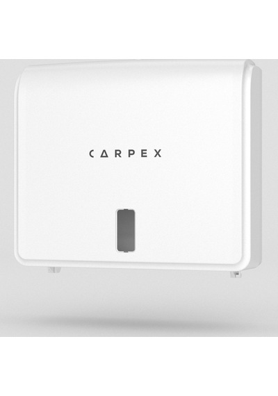Carpex Z Katlı Kağıt Havlu Dispenseri Manuel Beyaz