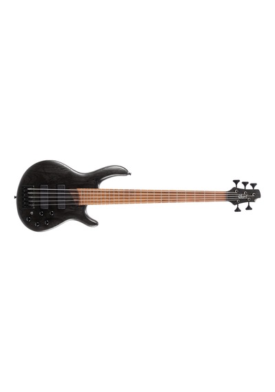 Cort B5 Element Optb Bass Gitar, 5 Telli, Open Pore Trans Black