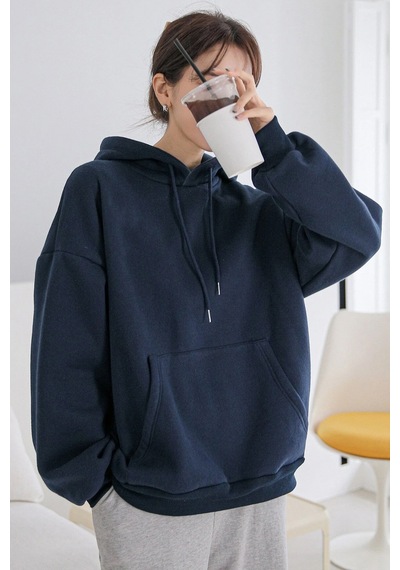 Free Grafiti Sırt Baskılı Sweatshirt Lacivert