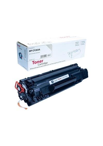Cf283a M125 M126 M201 M225 1500 1.5k Sayfa Verimli Muadil Toner Siyah