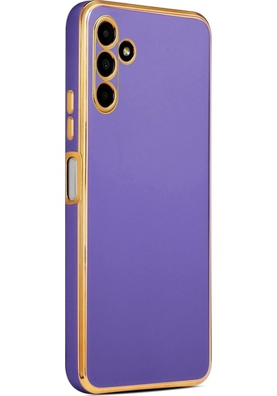 Galaxy A04s Kılıf Zore Bark Kapak Derin Mor