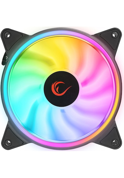 Rampage Coolwınd F3 3 x 12 CM Argb Fan + Kumanda Siyah Kasa Fan Kiti