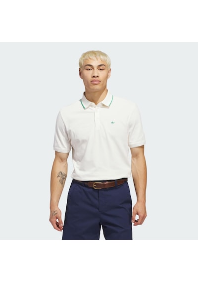 Adidas Twistknit Trefoil Polo Erkek Tişört C-adıkb8617e50a00 Beyaz