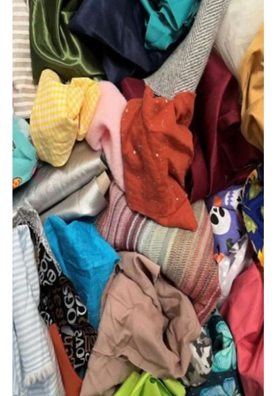 Nyma Home Parça Kumaş - 1 Kg Karışık Paket - Tüm Parçalar En Az 1 Mt Karışık-asorti