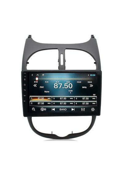 Peugeot 206 Android 4Gb Ram+64Gb Rom Carplay Multimedya N11.4967