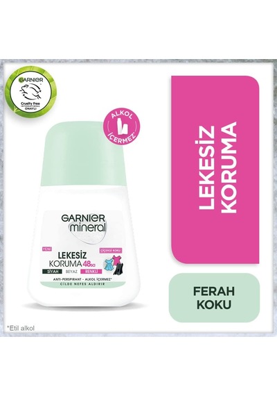 2'li Mineral Lekesiz Koruma Roll-on Deodorant Seti