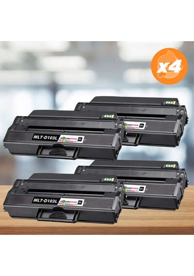 Samsung Mlt-d103l Uyumlu Toner- 4'lü Paket / Ml2950 / Ml2955 / Scx-4726 / Scx-4729 / Ml2951