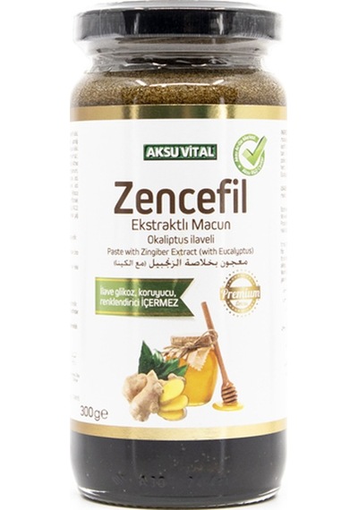 AKSUVİTAL Okaliptus İlaveli Zencefil Ekstraktlı M-acun 300 gr