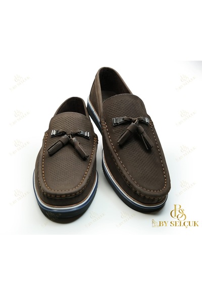 Loafer Nubuk Kahve Kahve Nubuk
