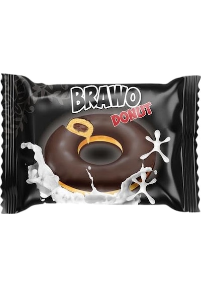 Anı Brawo Donut Cake Black 40 G Kakao Kaplamalı Kek