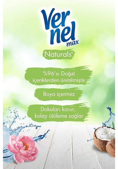 Sıvı Çamaşır Deterjanı 95 Yıkama 3l Siyah + 2,7l Çiçek Cazibesi + Vernel 1440ml Şakayık Diğer