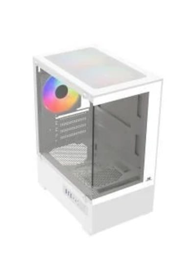 Powerboost M5001w 500w 3 12cm Rainbow Fan Usb 3.0 Seaview Matx Gaming Beyaz Kasa
