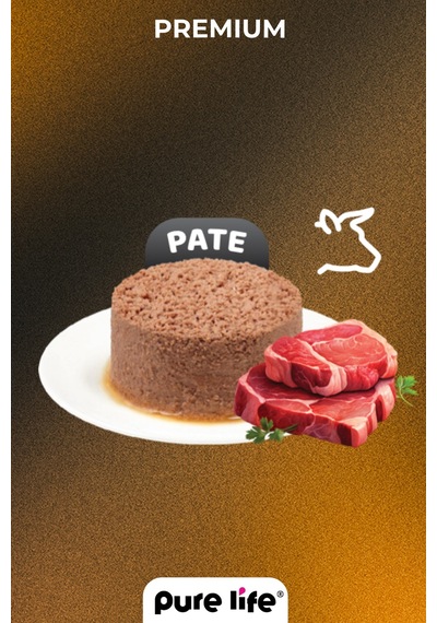 Pate Kuzu Etli Yetişkin Kedi Konserve Yaş Mama 400 Gr