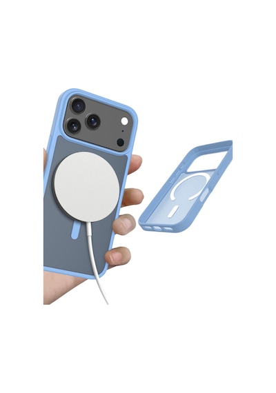 İphone 17 Pro Uyumlu Jota Magsafe Destekli Şeffaf Telefon Kılıfı