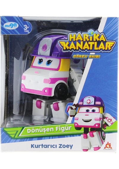 Harika Kanatlar Dönüşen Kurtarıcı Zoey Figür