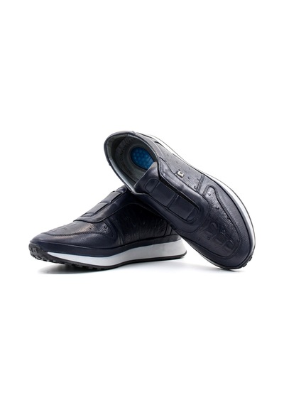 Fast Step Hakiki Deri Erkek Casual Ayakkabı 951ma109 Lacivert
