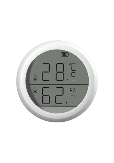 Akıllı Dijital Termometre Uygulama Denetimli Zigbee İç Mekan Isı Ölçer Ve Nem Ölçer Higrometre X7608