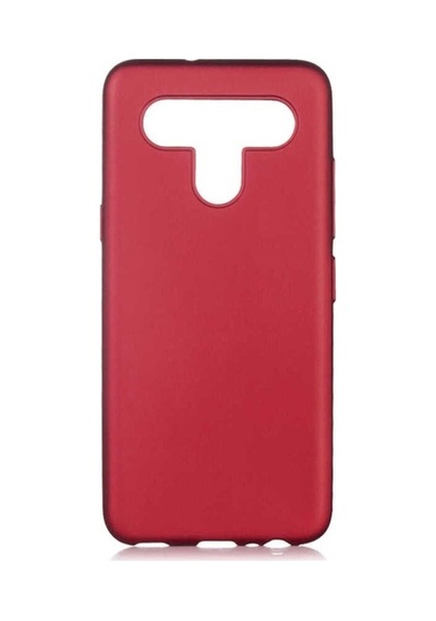 LG Uyumlu K41s Kılıf Zore Premier Silikon Kapak Mürdüm