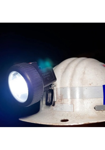 Kse-lights Ks-7840-ıx Atex Led Kask Lambası Siyah