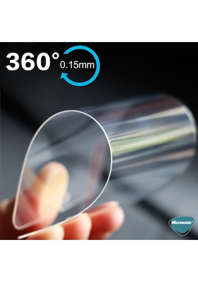 Microsonic Apple Uyumlu iPhone 17 Pro Max Screen Protector Nano Glass Cam Ekran Koruyucu 3 Lü Paket