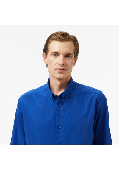Nautica Erkek Mavi Classic Fit Gömlek Düz W57428t Mavi