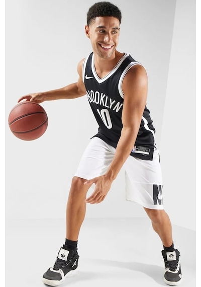 Nike Dri Fit Brooklyn Nets Nba Basketball Jersey Sımmons Erkek Basketbol Forması Siyah