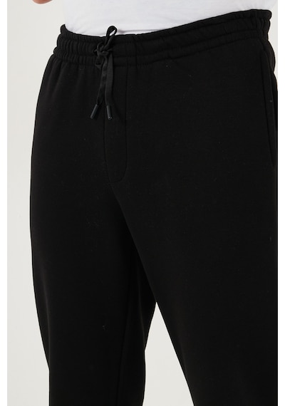 Buratti Pamuklu Regular Fit Normal Bel Lastikli Paça Cepli Erkek Eşofman Altı 59080153W4 Siyah