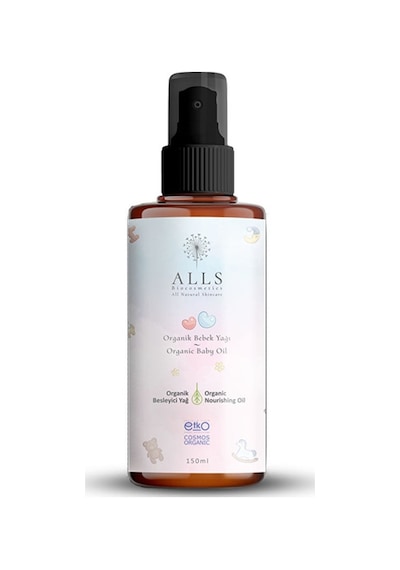 Alls Biocosmetics Organik Bebek Yağı 150 Ml