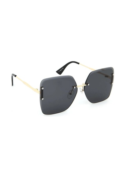 Di Caprio Dc1841black Siyah Gold Kesme Cam Kadın Güneş Gözlüğü