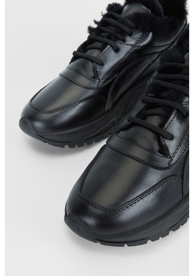 Valmenti Kadın Siyah Hakiki Deri Sneakers & Spor Ayakkabı 775 1745 Bn Ayk Sk23/24 Siyah