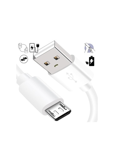 Dayanıklı Usb Şarj Ve Veri Kablosu, Micro Usb, Usb-c Ve 8 Pin Seçenekli, Güçlendirilmiş Uç, Hızlı Şarja Uyumlu, Günlük Kullanım 20, Santimetre, Micro Usb