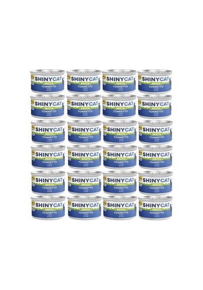 Shinycat Broth Sos İçinde Ton Balıklı Kedi Konservesi 70gr X 24 Adet