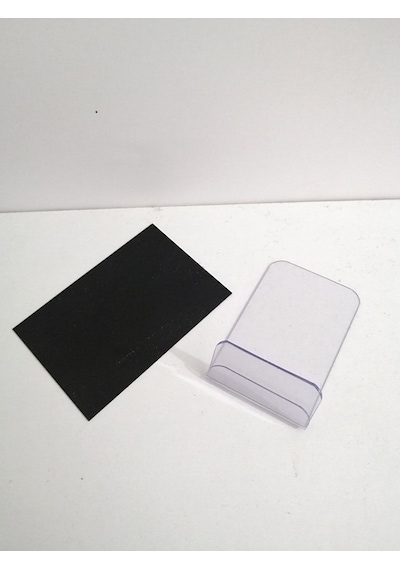 10 Adet Silinebilir Kara Tahta Etiket Ve Etiket Tutucu Takım 10lu