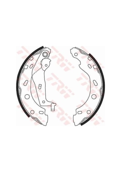 Trw Gs8685 Fren Balatası Arka Park Freni Pabucu Smart Fortwo Coupe 451 10 Roadster Coupe 452 03 14 4514230008