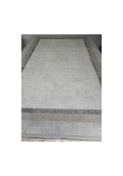 Soneva Serisi Sık Akrilik İplik Dokuma 200 X 300 6m2 Dokuma Halı Bej/gri