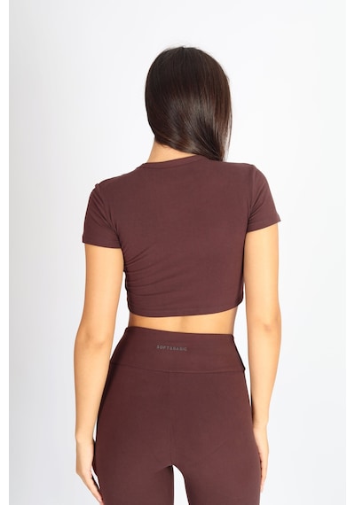 Kadın 2'li Organik Kumaş Bisiklet Yaka Vücuda Oturan Slim Fit Atlet Bluz Lacivert-kahverengi Kadın 2'li Organik Kumaş Bisiklet Yaka Vücuda Oturan Slim Fit Atlet Bluz Lacivert-kahverengi